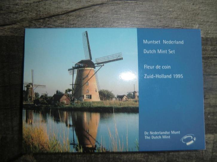 Provincie U.N.C jaarset 1995 Zuid Holland, Postzegels en Munten, Munten | Nederland, Setje, Overige waardes, Koningin Beatrix
