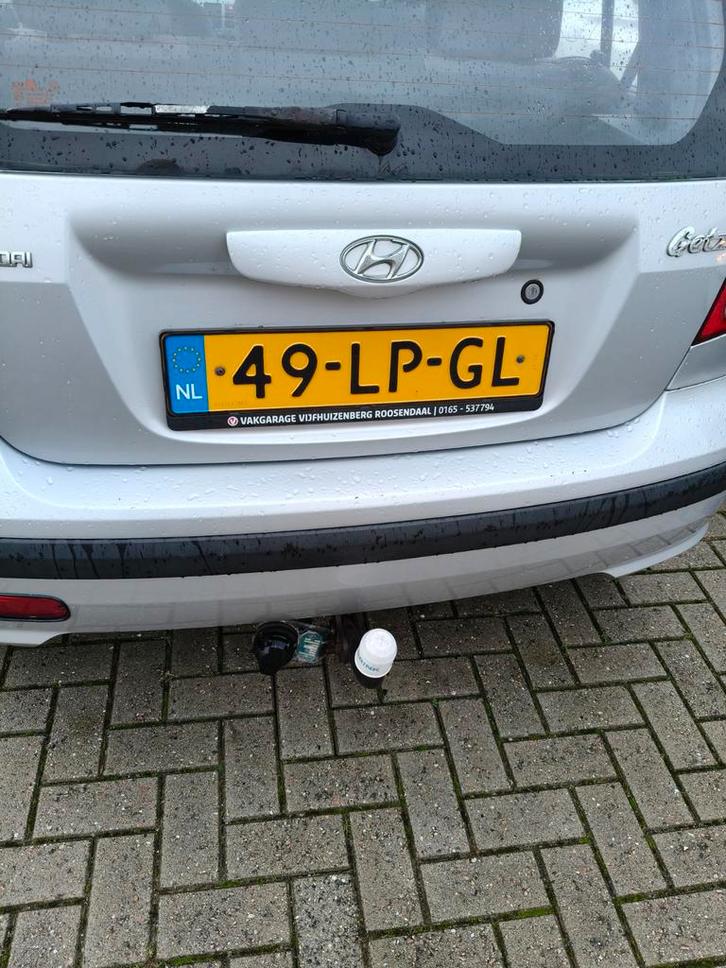 Hyundai Getz 1.3 5DRS 2003 Grijs,117000 km, Auto's, Hyundai, Particulier, Getz, Airbags, Airconditioning, Centrale vergrendeling