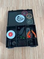 Tacklebox met Vis Accessoires en Baitmelder, Ophalen of Verzenden, Gebruikt, Complete set