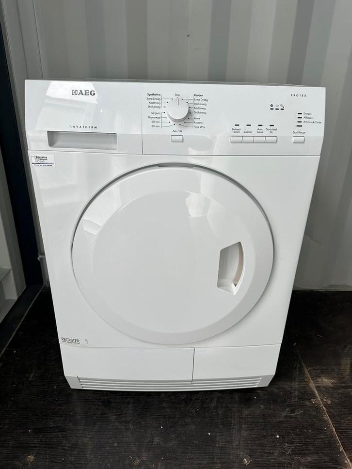 Nette Aeg lavatherm condens droger 7Kg Garantie📞✅🚚🤩, Witgoed en Apparatuur, Wasdrogers, Zo goed als nieuw, Condens, Voorlader