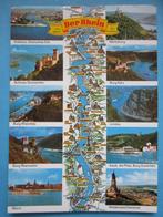 Ansichtkaart: Duitsland, Der Rhein, von Mainz bis Koblenz., Ophalen of Verzenden, 1980 tot heden, Gelopen, Duitsland