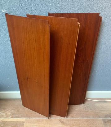 Set van 3 Poul Cadovius planken lectuur magazine rek hout  beschikbaar voor biedingen