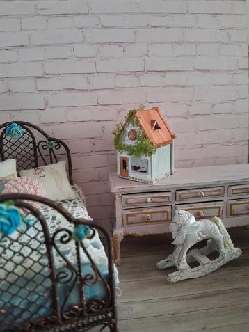 🏠 PPH 1.12 MINI POPPENHUISJES VOOR IN DE KINDERKAMER 🏠 beschikbaar voor biedingen