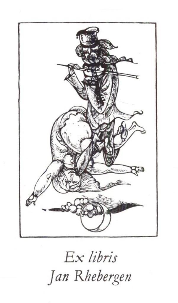 2056 Ex Libris Duitsland : Karl Georg Hirsch, z.j., Antiek en Kunst, Kunst | Etsen en Gravures, Verzenden
