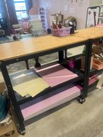 2 Verrijdbare Trolleys - Gebruikt, Blad Beschadigd, Doe-het-zelf en Verbouw, Ophalen, Gebruikt, Minder dan 70 cm