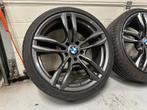 19inch BMW M4 Style Velgen Set! Keurige banden! 5x120, Auto-onderdelen, Banden en Velgen, 19 inch, Gebruikt, Banden en Velgen