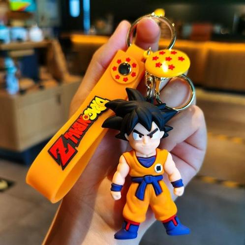 Dragon Ball - Sleutelhanger met koord - Son Goku Super, Verzamelen, Sleutelhangers, Nieuw, Verzenden