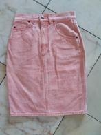 Leuk Spijkerstof spijker rok je zalm Oranje boven knie zgan, Maat 38/40 (M), Oranje, Ophalen of Verzenden, Zo goed als nieuw