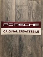 Emaille bord Porsche Ersatzteile nieuwstaat nog, Ophalen of Verzenden, Reclamebord