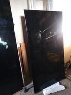 glaspltaat zwart 2 stuk, Ophalen, Gebruikt, Zwart, 50 tot 100 cm