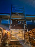 Mooi klusweer, 9.50 m Rolsteiger op aanhanger. HUUR, Ophalen, Gebruikt, Rolsteiger of Kamersteiger, 5 meter of hoger