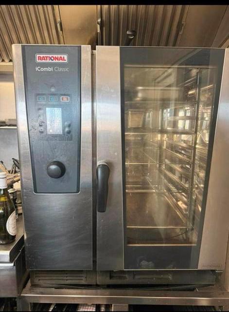 Rational oven iCombi gas 10 laags - bouwjaar 2020, Zakelijke goederen, Horeca | Keukenapparatuur, Ovens, Magnetrons en Steamers