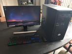 Gaming PC + 24" Samsung Monitor | i7-4790 | 24GB RAM, RX550, Ophalen, Zo goed als nieuw, Gaming, HDD