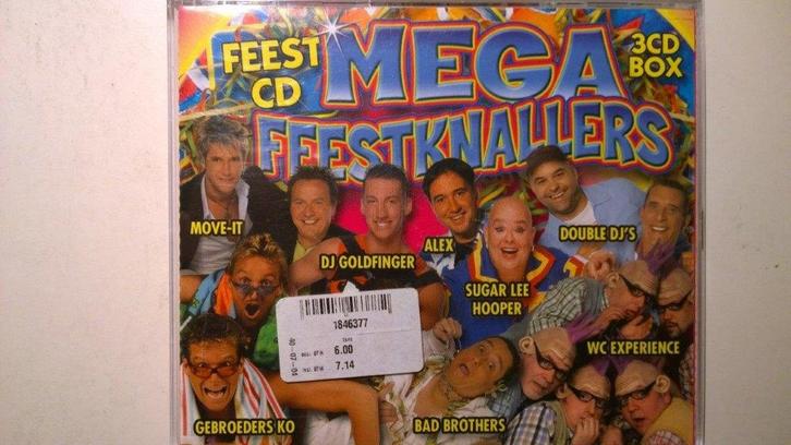 Mega Feestknallers, Cd's en Dvd's, Cd's | Verzamelalbums, Zo goed als nieuw, Pop, Ophalen of Verzenden