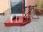 Bascule met gewichten, Antiek en Kunst, Antiek | Gereedschap en Instrumenten, Ophalen