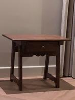 Oud houten tafeltje met lade, Antiek en Kunst, Ophalen