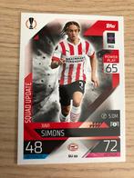 Topps Match Attax CL Xavi Simons PSV, Ophalen of Verzenden, Zo goed als nieuw, PSV, Spelerskaart