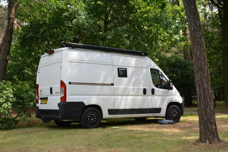 Zelfbouw Camper | Slechts 59.000 km, Caravans en Kamperen, Campers, Particulier, tot en met 2, Buscamper of Camperbus, Diesel