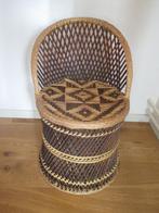 Klein rieten stoeltje, Antiek en Kunst, Antiek | Meubels | Stoelen en Banken, Ophalen of Verzenden