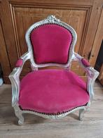 Roze kinder prinsessen fauteuil barok stijl., Kinderen en Baby's, Gebruikt, Ophalen