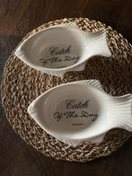 Riviera maison vis schaaltjes, Huis en Inrichting, Ophalen of Verzenden, Zo goed als nieuw, Overige stijlen, Schaal of Schalen