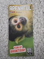 Folder dierentuin Zoo Apenheul, Verzamelen, Ophalen of Verzenden