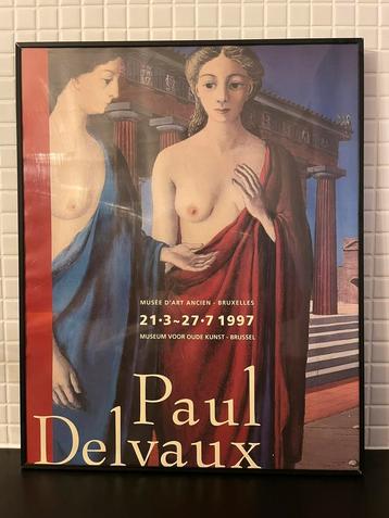 Paul Delvaux, poster Museum voor oude kunst 1997 beschikbaar voor biedingen