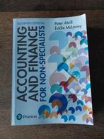 Accounting and finance for non specialists 11e editie, Ophalen of Verzenden, Beta, Zo goed als nieuw, HBO