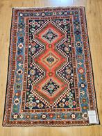 Vintage handgeknoopt perzisch tapijt yalameh 160x107, Info@SlatsAntiek.nl, 100 tot 150 cm, Perzisch, Ophalen of Verzenden