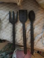 Houten italiaans keukengerei set, Antiek en Kunst, Ophalen of Verzenden