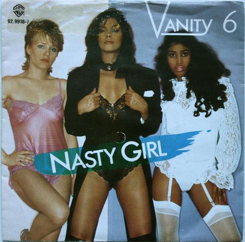 Vanity 6 - Nasty girl / Drive me wild (1982) Prince related, Cd's en Dvd's, Vinyl Singles, Gebruikt, Single, R&B en Soul, 7 inch