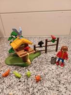 Playmobil Meisje met Vogelhuis (4203), Ophalen of Verzenden, Zo goed als nieuw, Complete set