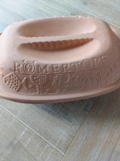 Romertopf, Huis en Inrichting, Keuken | Potten en Pannen, Gebruikt, Overige typen, Overige materialen, Ophalen of Verzenden