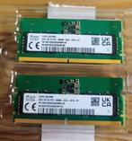 SK hynix DDR5 SODIMM 16GB (2*8GB) PC5-5600B-SC0-1010-XT, Computers en Software, RAM geheugen, Ophalen of Verzenden, Zo goed als nieuw