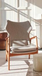 Bovenkamp Aksel Madsen hoge vintage design fauteuil, Ophalen, Zo goed als nieuw, Stof