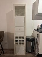 Witte ikea kallax kast (5 vakken, 182cm hoog), Huis en Inrichting, Ophalen, Overige materialen, Minder dan 50 cm, Gebruikt