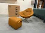 Nieuw in Doos Label Vandenberg Hidde Soft Fauteuil Brown, Minder dan 75 cm, Nieuw, Ophalen of Verzenden, Label