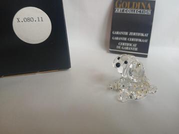 Goldina Art Collection kristallen hondje beschikbaar voor biedingen