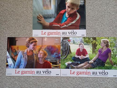 LE   GAMIN   AU   VéLO     lobbycard set., Verzamelen, Posters, Nieuw, Film en Tv, A1 t/m A3, Verzenden