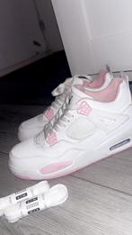 jordan 4 roze, Kleding | Dames, Schoenen, Ophalen of Verzenden, Zo goed als nieuw, Roze, Sneakers of Gympen