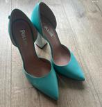 Pollini Hakken Maat 38, Ophalen of Verzenden, Zo goed als nieuw, Blauw, Pumps