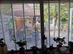 Witte houten jalouzieen, Huis en Inrichting, Gebruikt, 100 tot 150 cm, Ophalen of Verzenden, Modern