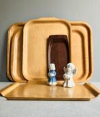 Scandinavische vintage dienbladen hout plywood Silva Backman, Huis en Inrichting, Woonaccessoires | Dienbladen, Ophalen of Verzenden