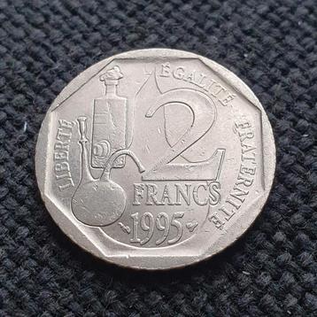 Frankrijk 2 Franc 1995 - Pasteur beschikbaar voor biedingen