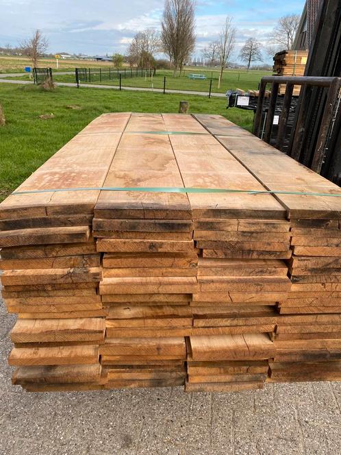 Fijnbezaagd eiken planken te koop. 27 mm dikte 210 en 260 mm, Doe-het-zelf en Verbouw, Hout en Planken, Nieuw, Plank, Eiken, 200 tot 250 cm