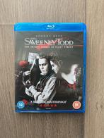 Blu-ray - Sweeney Todd, Ophalen of Verzenden, Zo goed als nieuw, Horror