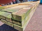 19 Geïmpregneerde balken 6.5x12.5 cm 4.20 m lang / nr: TB16, Tuin en Terras, Palen, Balken en Planken, Ophalen, Nieuw, 250 cm of meer