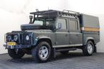 Land Rover Defender 2.5 Td5 130" Crew Cab (bj 2005), Auto's, Stof, Gebruikt, 2495 cc, 122 pk