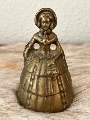 Prachtige antieke koperen tafelbel koper bel voor SPOTPRIJS! beschikbaar voor biedingen