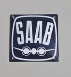 Nieuw Saab emaille bord, bordje, Reclamebord, ., Nieuw, Ophalen of Verzenden
